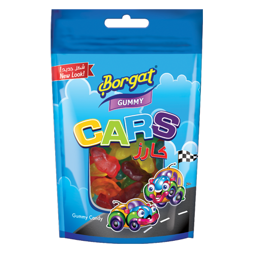 JELLY GUMMY CANDY CARS 100 GM
